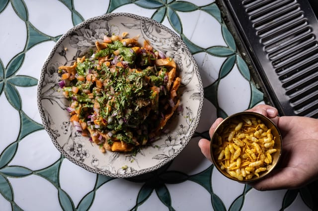 Sweet Potato Chaat.